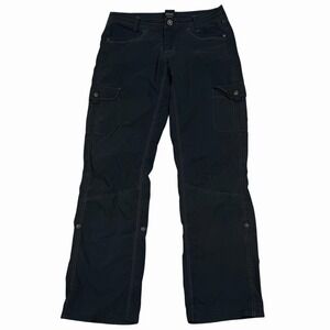 Kuhl Cargo Pants Women's Size 6 Reg Black Hiking Outdoors Mountain 32x31
